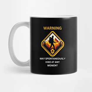 Adventure Seeker Hiking Alert Mug